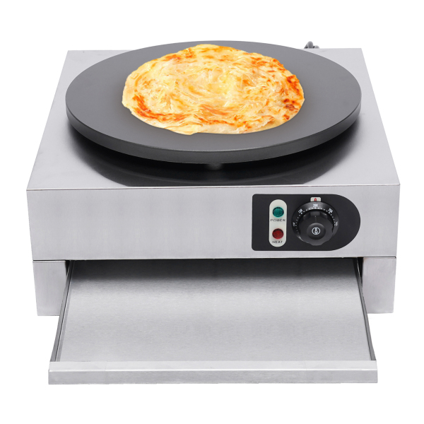 3000 Watt Profi Crepes Maker Crepesgerät Crepeseisen Crepesplatte Einstellbare Temperatur 50-300 ℃