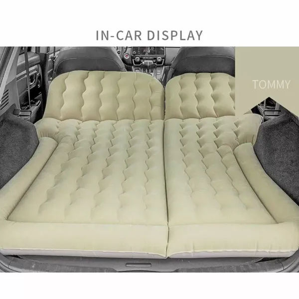 kitneed Auto Luftmatratze Aufblasbare Matratze PVC Matratze (Beige) kitneed Auto Luftmatratze Aufblasbare Matratze PVC Matratze (Beige)