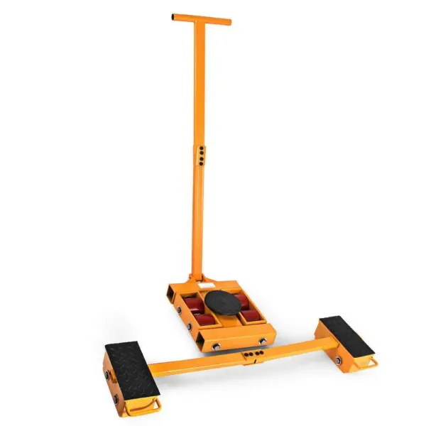 kitneed Transportfahrwerk 8T 17000LBS 360 Grad Drehen Abnehmbar Schwerlastfahrwerk Transport