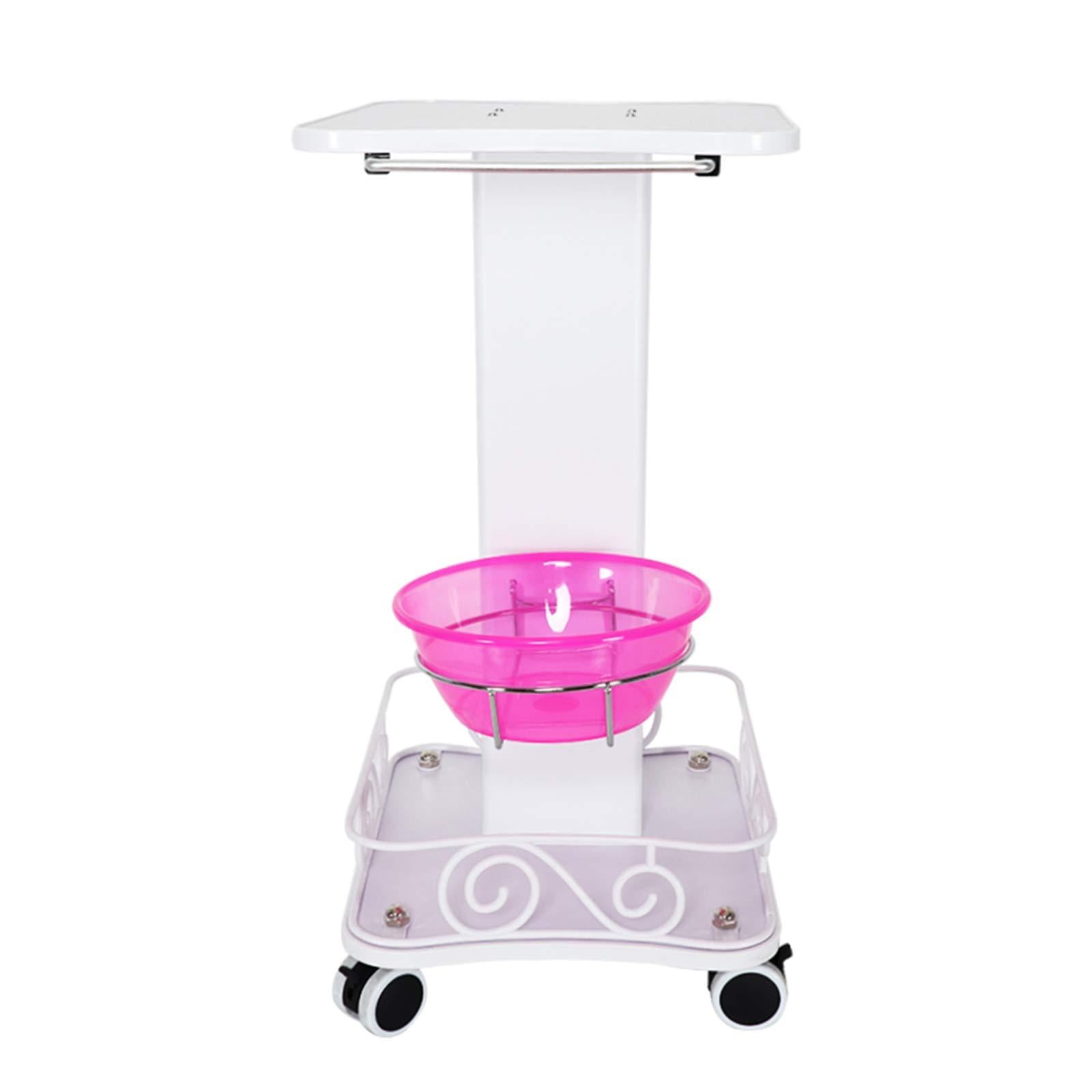 Kitneed Schönheit Kosmetikwagen Rollwagen Trolley Salon Gerätetisch mit Rollen Beauty Gerätewagen