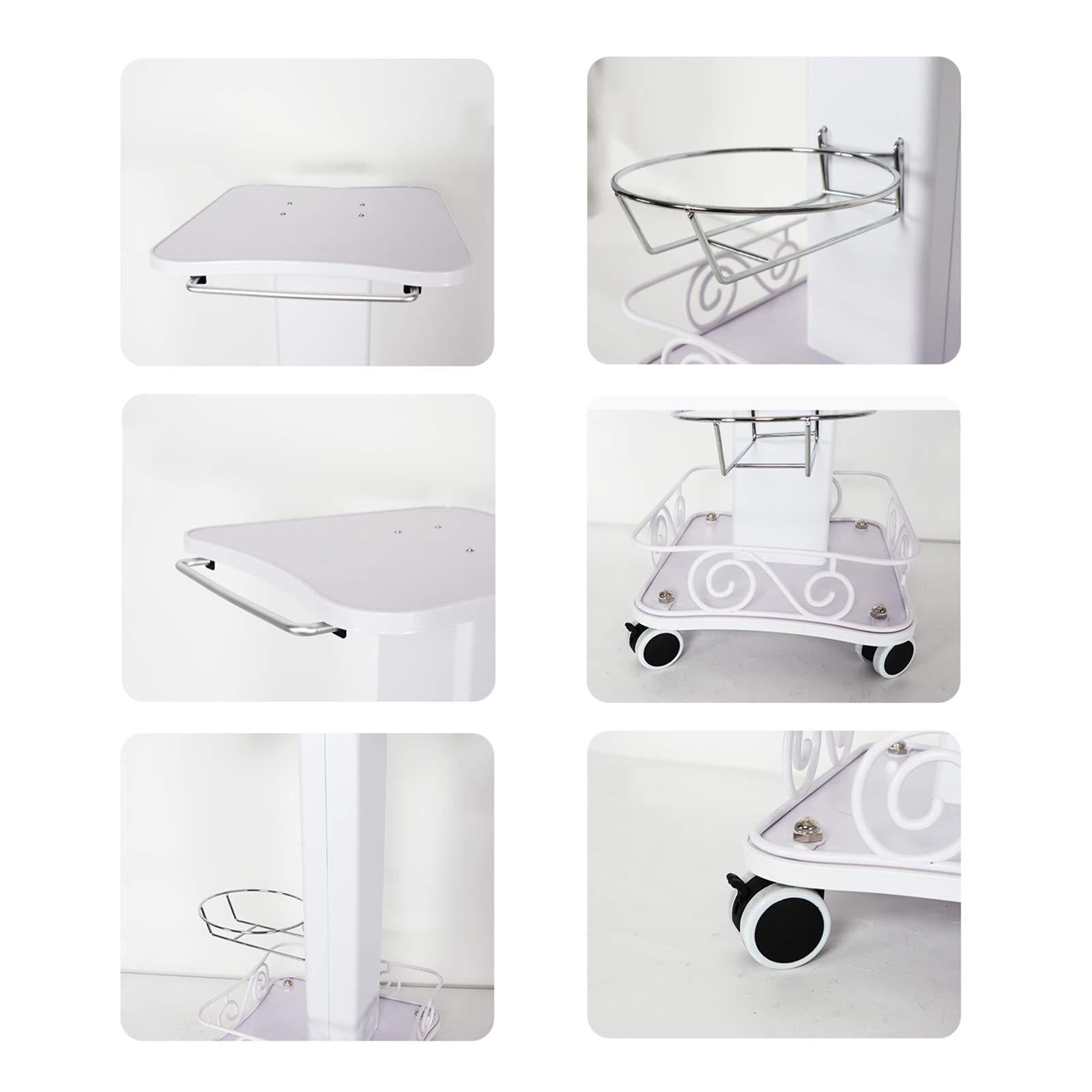 Kitneed Schönheit Kosmetikwagen Rollwagen Trolley Salon Gerätetisch mit Rollen Beauty Gerätewagen