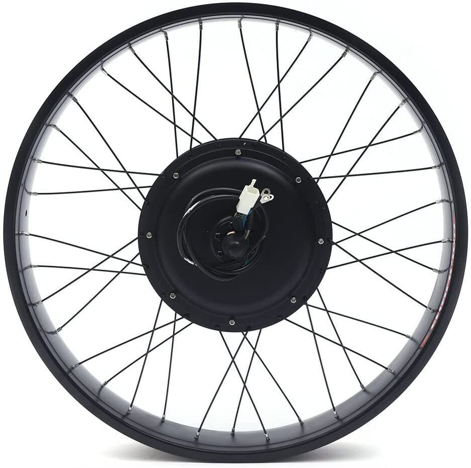 E-Bike Umbausatz Hinterrad Elektro-Fahrrad Satz 26 Zoll 48V Elektrofahrrad Ebike Motor 1500W