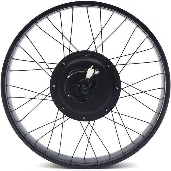 E-Bike Umbausatz Hinterrad Elektro-Fahrrad Satz 26 Zoll 48V Elektrofahrrad Ebike Motor 1500W