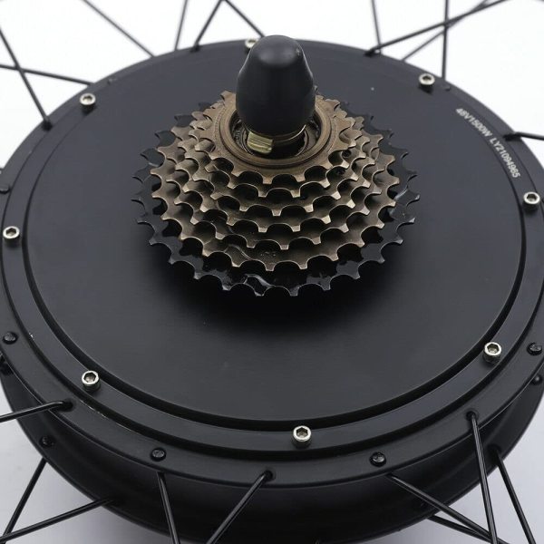 E-Bike Umbausatz Hinterrad Elektro-Fahrrad Satz 26 Zoll 48V Elektrofahrrad Ebike Motor 1500W