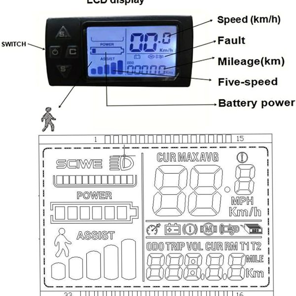 E-Bike Umbausatz Hinterrad Elektro-Fahrrad Satz 26 Zoll 48V Elektrofahrrad Ebike Motor 1500W