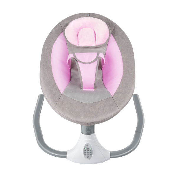 Schaukelstuhl Geschwindigkeitsverstellbare Baby Schaukelstuhl Mit Musik Timer für 0-12 Monate 3-12KG Baby