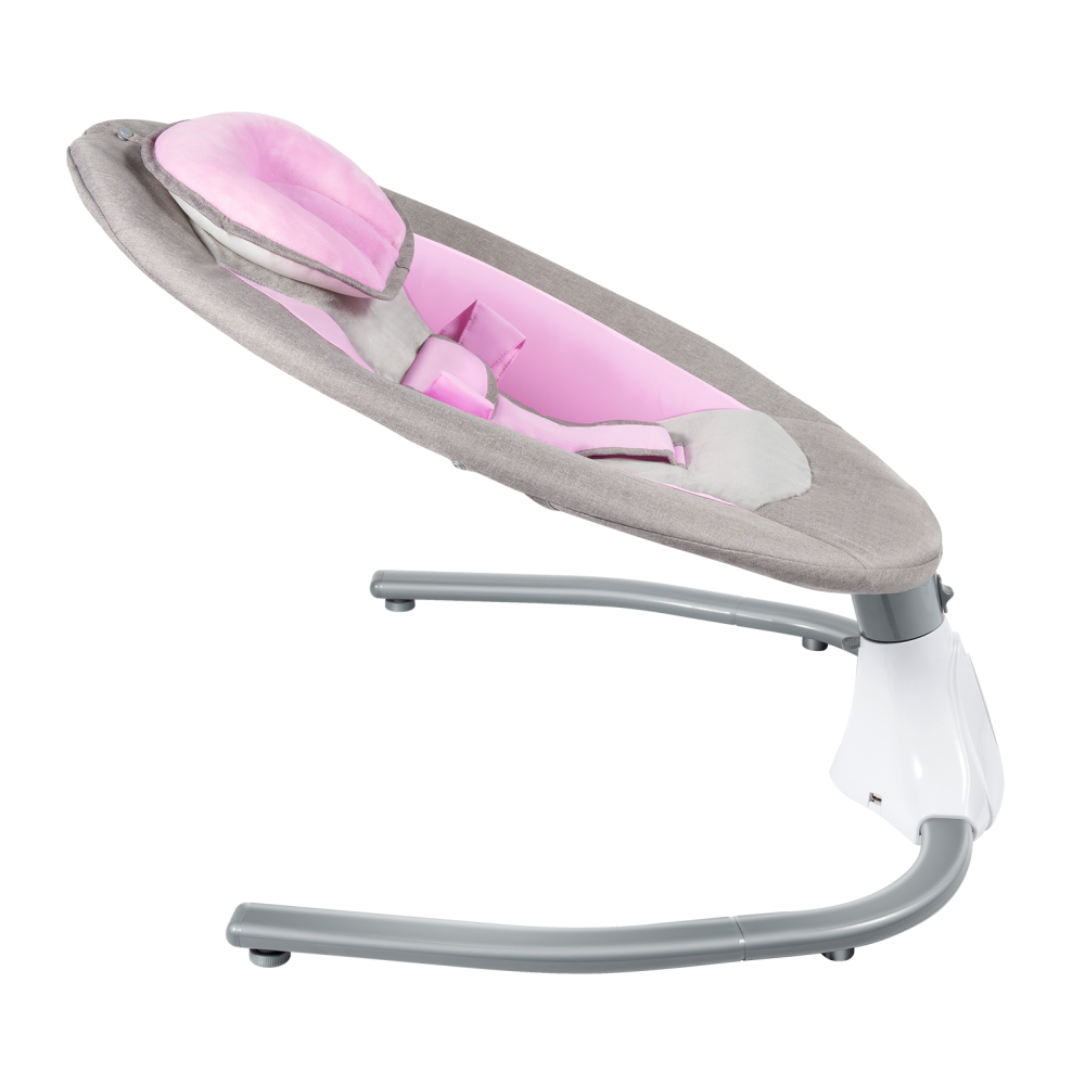 Schaukelstuhl Geschwindigkeitsverstellbare Baby Schaukelstuhl Mit Musik Timer für 0-12 Monate 3-12KG Baby