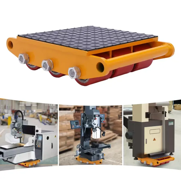 kitneed Maschinenbeweger 15T Ladewagen Maschinenrollen Bewegen Möbelräder Möbeltransport