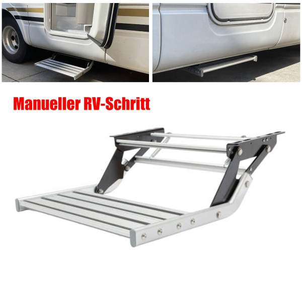 RV Step Entry Einzelschritt Wohnwagenleiter Für Wohnmobile, Reiseanhänger, LKW RV Step Entry Einzelschritt Wohnwagenleiter Für Wohnmobile, Reiseanhänger, LKW