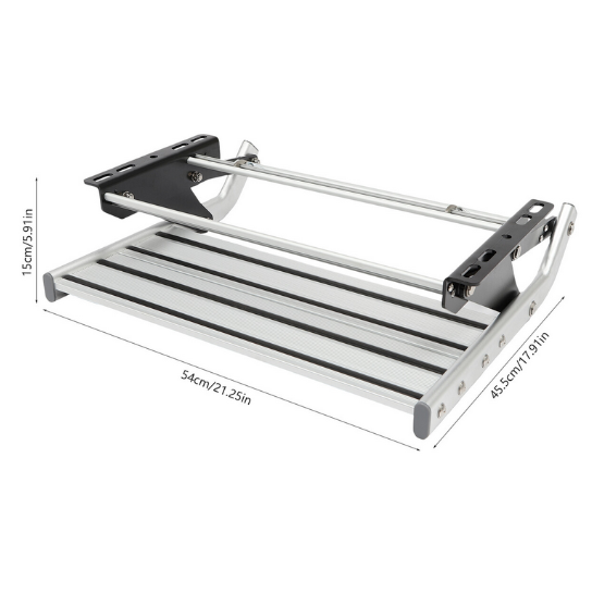 RV Step Entry Einzelschritt Wohnwagenleiter Für Wohnmobile, Reiseanhänger, LKW