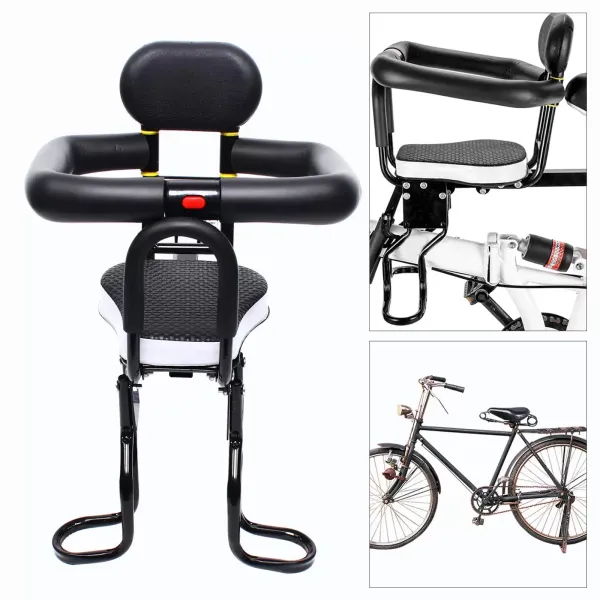 kitneed Kinderstuhl Fahrrad mit Abnehmbarer Leitplanke kitneed Kinderstuhl Fahrrad mit Abnehmbarer Leitplanke