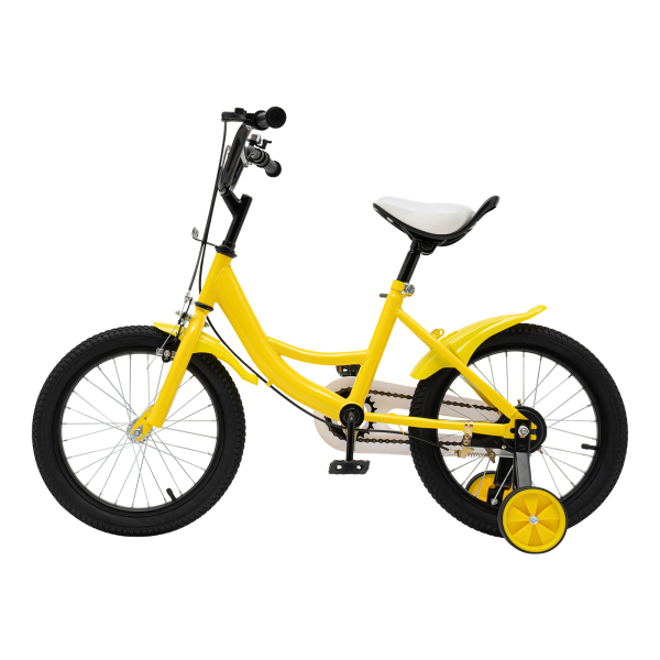 kitneed 16 Zoll Kinderfahrrad Spielrad mit Stützräder