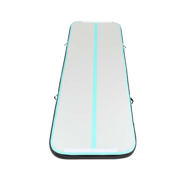 KITNEED 1*3m Turnmatte Aufblasbar Yogamatte Gymnastikmatte Trainingsmatte mit Luftpumpe