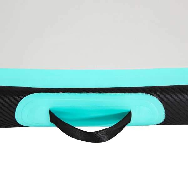KITNEED 1*3m Turnmatte Aufblasbar Yogamatte Gymnastikmatte Trainingsmatte mit Luftpumpe