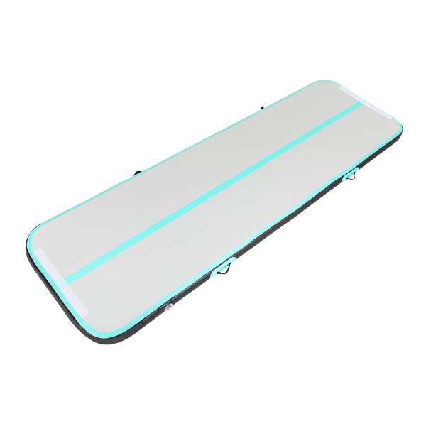 KITNEED 1*3m Turnmatte Aufblasbar Yogamatte Gymnastikmatte Trainingsmatte mit Luftpumpe