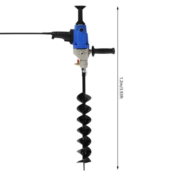 Elektrischer Erdlochbohrer Gartenbohrer Erdbohrer Pfahlbohrer Erdbohrgerä 220V Elektrischer Erdlochbohrer Gartenbohrer Erdbohrer Pfahlbohrer Erdbohrgerä 220V