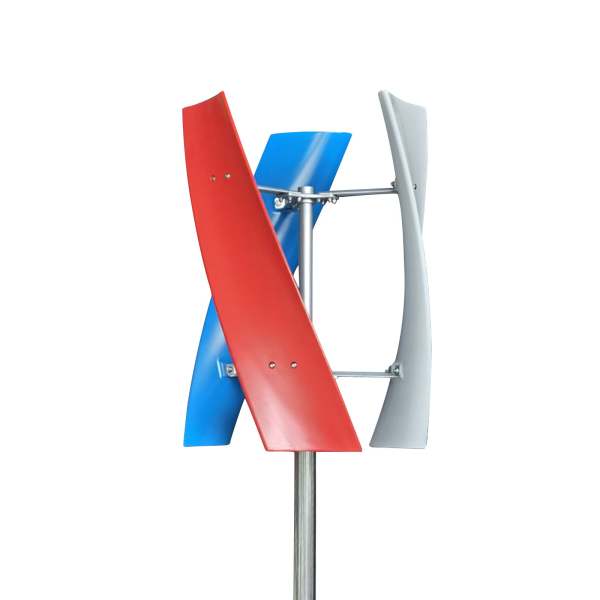 KITNEED Windgenerator Power-Turbine Vertikal 3-Klinge mit Regler 24V 400W Vertikale Windgenerator